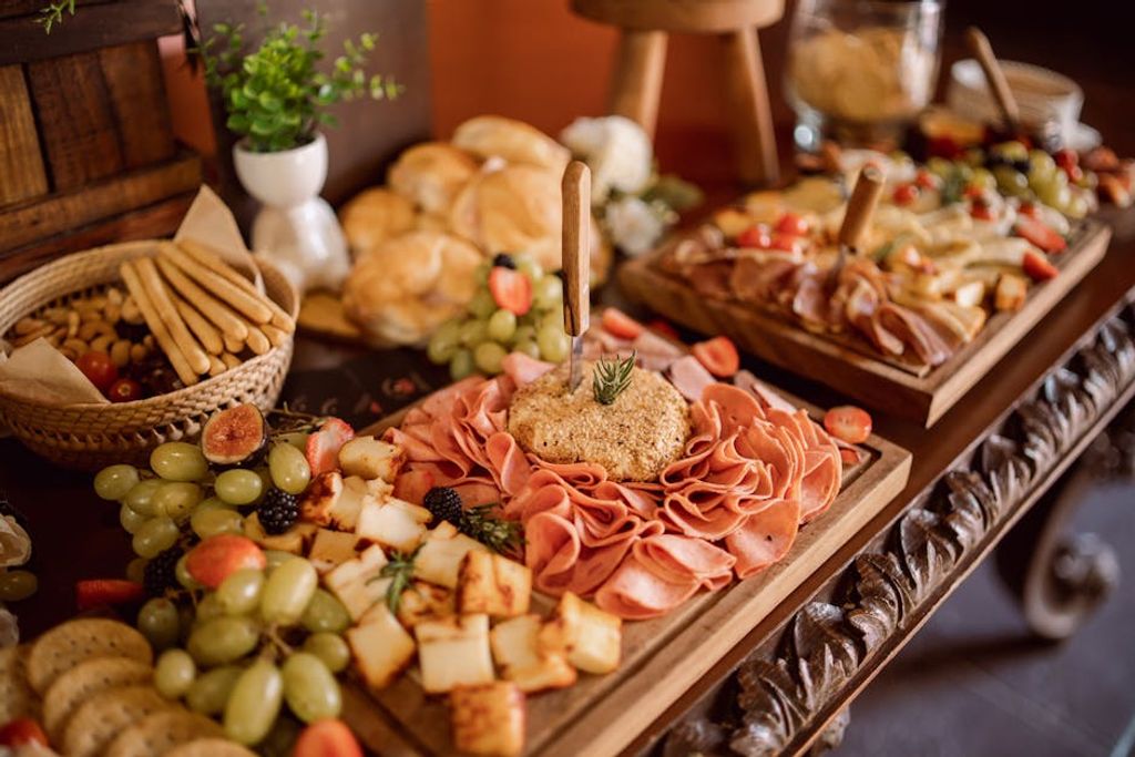 Angel Ayala באתר PEXELS catering platter event